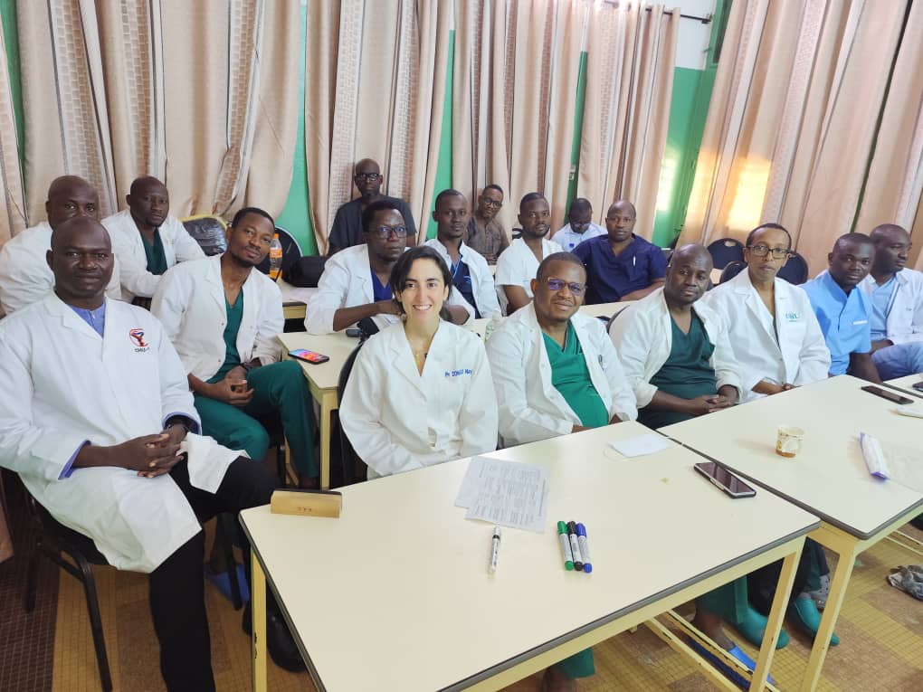 Session théorique – chirurgiens participants
