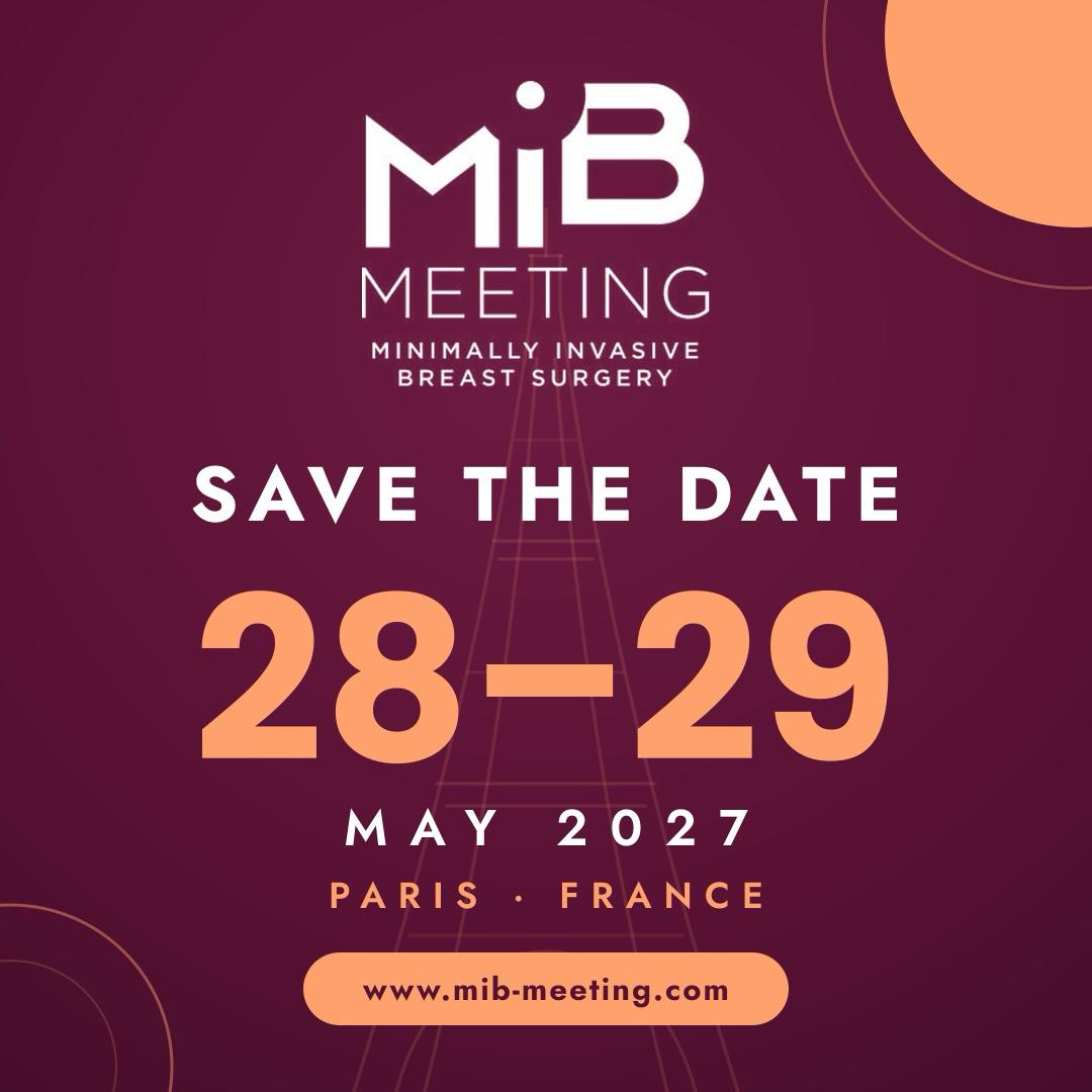 MIB Meeting — Save the Date 28–29 Mai 2027, Paris